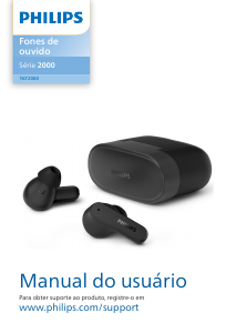 Manual Philips TAT2000BL Auscultador