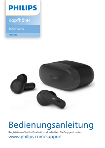 Bedienungsanleitung Philips TAT2000WT Kopfhörer