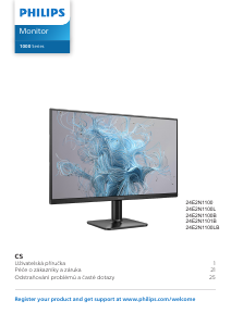 Manuál Philips 24E2N1100LB LED monitor