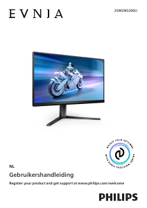 Handleiding Philips 25M2N5200U Evnia LED monitor