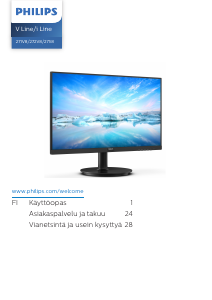 Käyttöohje Philips 271V8AW LED-näyttö