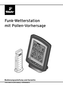 Bedienungsanleitung Tchibo 271760 Wetterstation