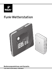 Bedienungsanleitung Tchibo 279340 Wetterstation