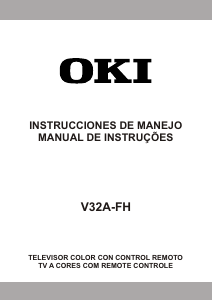 Manual OKI V32A-FH Televisor LCD
