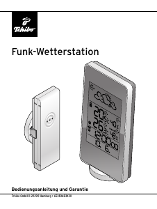 Bedienungsanleitung Tchibo 283850 Wetterstation
