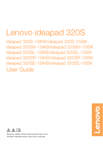 Manual Lenovo IdeaPad 320S Laptop