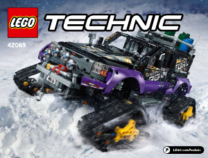 Manual de uso Lego set 42069 Technic Aventura extrema
