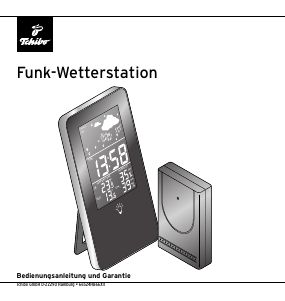 Bedienungsanleitung Tchibo 287717 Wetterstation
