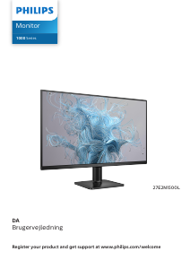 Brugsanvisning Philips 27E2N1500L LED-skærm