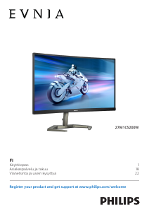 Käyttöohje Philips 27M1C5200W Evnia LED-näyttö