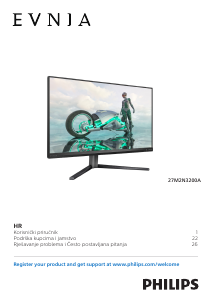 Priručnik Philips 27M2N3200A Evnia LED zaslon