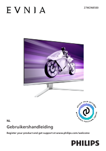 Handleiding Philips 27M2N8500 Evnia LED monitor