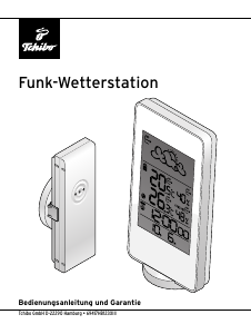Bedienungsanleitung Tchibo 291793 Wetterstation