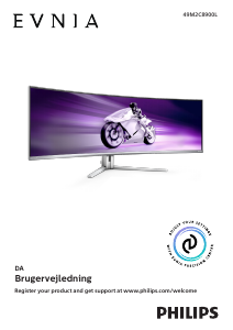 Brugsanvisning Philips 49M2C8900L Evnia LED-skærm