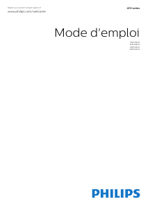 Mode d’emploi Philips 32PHS4131 Téléviseur LED