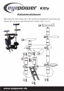 Instrukcja Eyepower Kitty Drapak