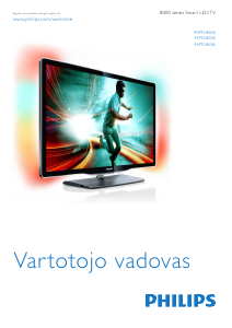Vadovas Philips 40PFL8606 LED televizorius