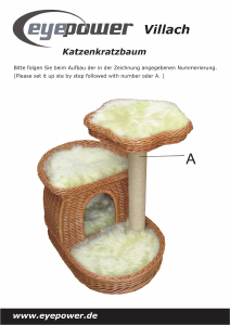Bedienungsanleitung Eyepower Villach Kratzbaum