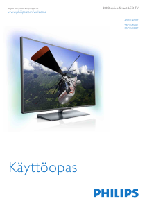 Käyttöohje Philips 46PFL8007 LED-televisio