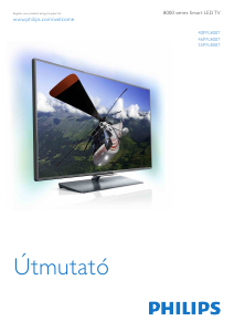 Használati útmutató Philips 46PFL8007 LED-es televízió
