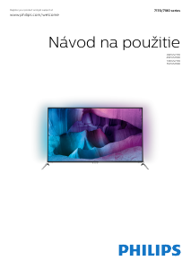 Návod Philips 49PUS7170 LED televízor