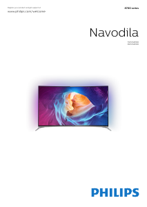 Priročnik Philips 55PUS8700 LED-televizor