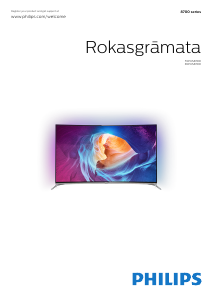 Rokasgrāmata Philips 55PUS8700 Gaismas diožu televizors