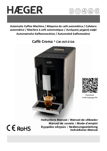 Bruksanvisning Haeger CM-AUT.012A Caffè Crema Kaffebryggare