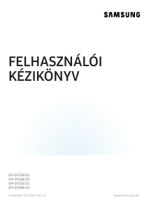 Használati útmutató Samsung SM-S931B/DS Galaxy S Mobiltelefon