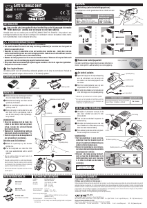 Handleiding Cateye HL-EL600RC Single Shot Fietslamp