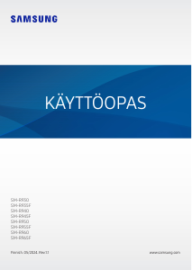 Käyttöohje Samsung SM-R955F Galaxy Watch Älyrannekello