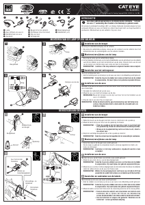 Handleiding Cateye HL-EL820RC Double Shot Pro Fietslamp