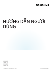 Hướng dẫn sử dụng Samsung SM-X826B Galaxy Tab S Máy tính bảng