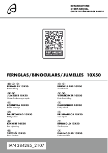 Bedienungsanleitung Auriol IAN 384285 Fernglas
