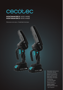 Εγχειρίδιο Cecotec MontanaForce 4000 Hand Αλυσοπρίονο