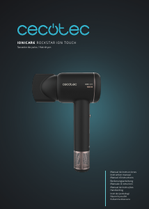 Handleiding Cecotec IoniCare Rockstar Ion Touch Haardroger