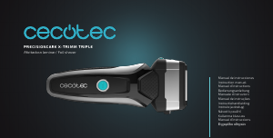 Bedienungsanleitung Cecotec PrecisionCare X-Trimm Triple Rasierer