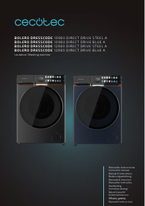 Mode d’emploi Cecotec Bolero DressCode 10980 Direct Drive Steel A Lave-linge