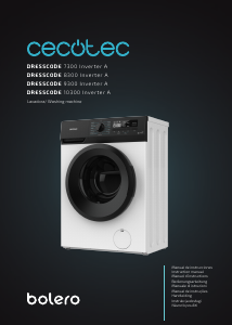 Mode d’emploi Cecotec Bolero DressCode 9300 Inverter A Lave-linge