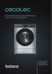 Handleiding Cecotec Bolero DressCode 850 BI Inverter Steel A Wasmachine