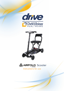 Manual DeVILBISS Drive Mobility Scooter