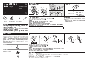 Handleiding Cateye TL-LD630-F Rapid 3 Fietslamp