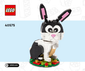 Bruksanvisning Lego set 40575 Holiday & Events Harens år