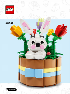 Brugsanvisning Lego set 40587 Holiday & Events Påskekurv