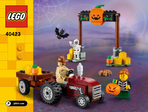 Brugsanvisning Lego set 40423 Holiday & Events Halloween-høtur