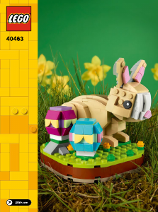 Brugsanvisning Lego set 40463 Holiday & Events Påskehare