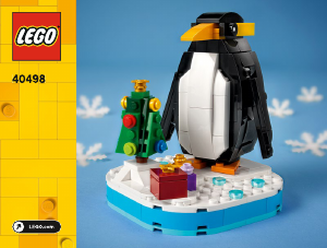 Brugsanvisning Lego set 40498 Holiday & Events Julepingvin