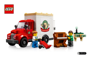 Manuale Lego set 40586 Promotional Furgone dei traslochi