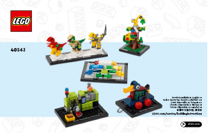 Manual Lego set 40563 Promotional Tribute to Lego House