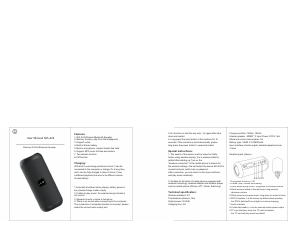 Manual NJS NJS-224 Speaker